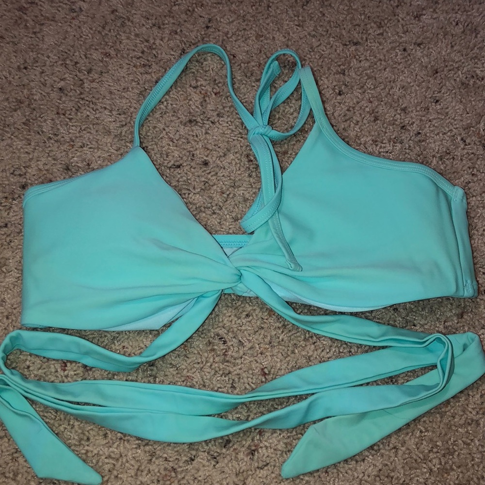 criss cross bikini top
